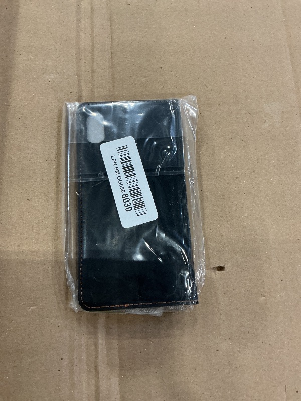 Photo 1 of QLTYPRI Wallet Case for iPhone X/XS, Black