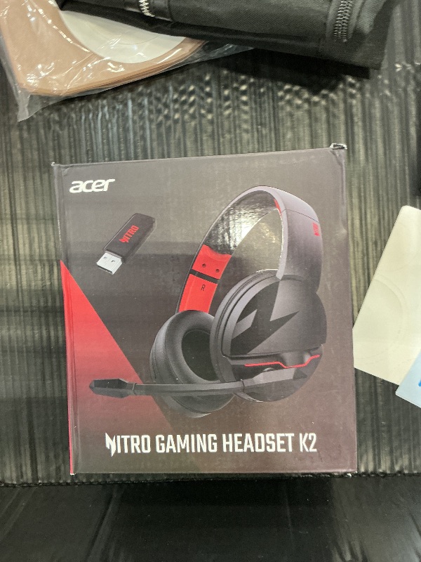 Photo 1 of Acer Wireless Gaming Headset - BlackPink