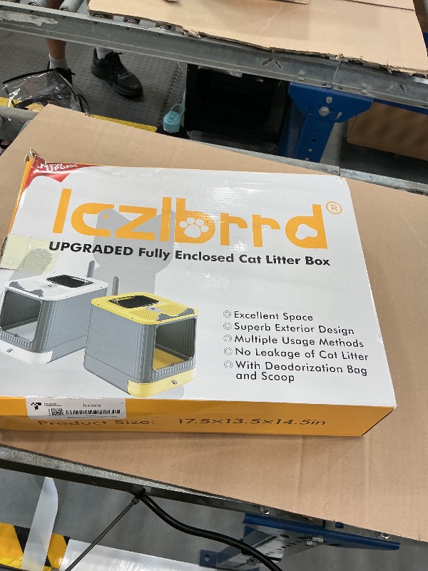 Photo 1 of LCZLBRRD Foldable Enclosed Cat Litter Box