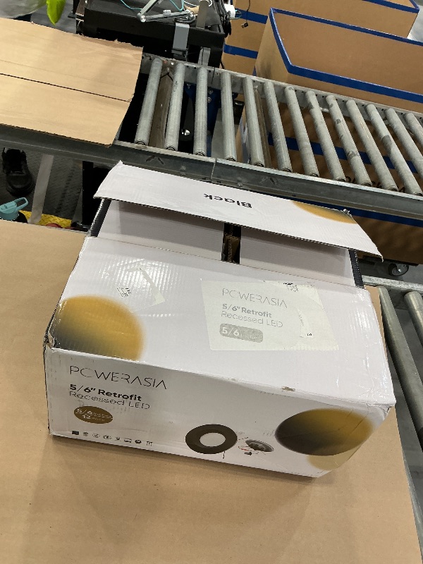 Photo 1 of POWERASIA 12 Pack 5/6 Inch LED Recessed Lighting with Night Light