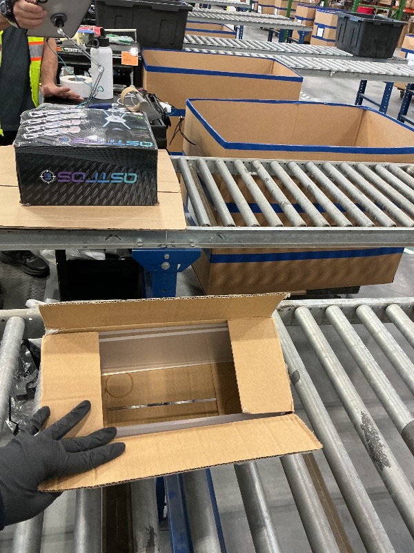 Photo 1 of ZXQIRAX Large Acrylic Risers, 4 Pack Clear Display Stands 12.4 x 5 x 5 Inch