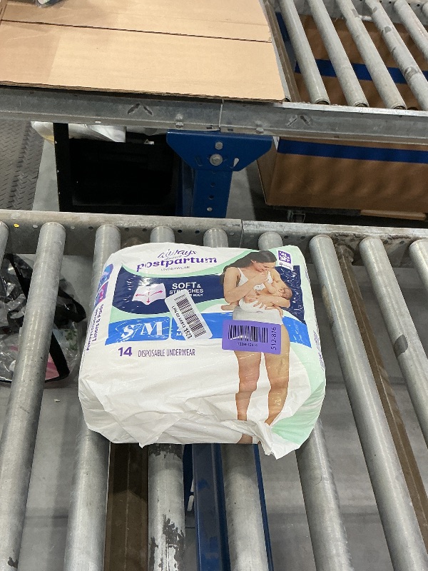 Photo 1 of Always Discreet Postpartum Underwear, Small/Medium, Maximum Protection