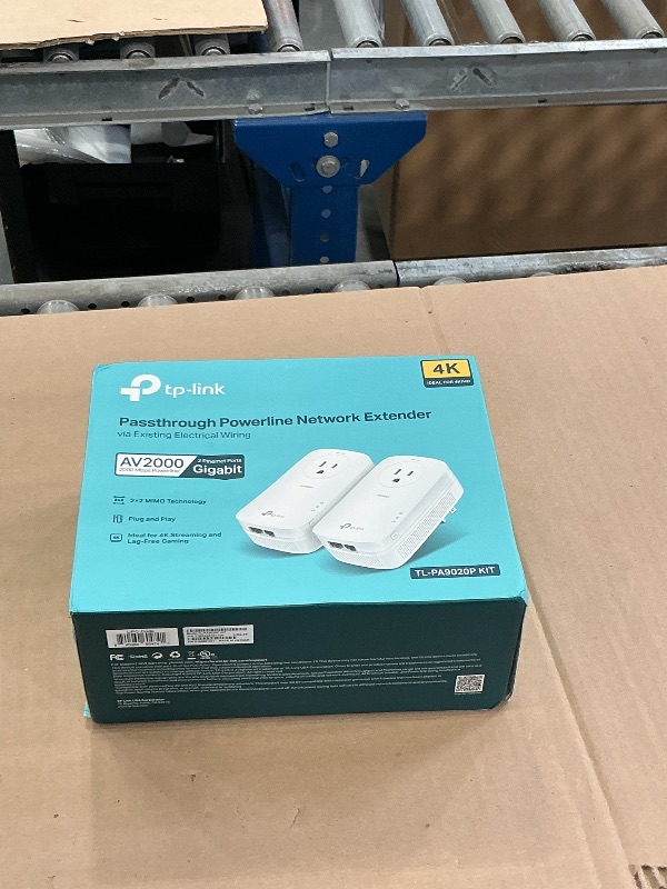 Photo 1 of TP-Link AV2000 Powerline Ethernet Adapter, 2 Gigabit Ports
