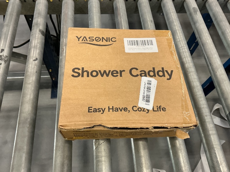 Photo 1 of YASONIC 2-Pack Black Corner Shower Caddy