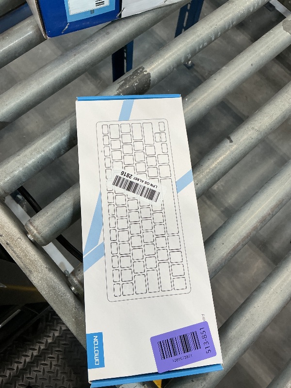 Photo 1 of OMOTON Wireless Mac Keyboard - Silverwhite