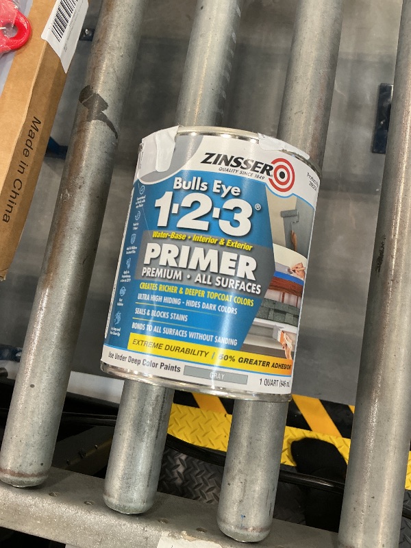 Photo 1 of Rust-Oleum Bulls-Eye 1-2-3 Gray Primer