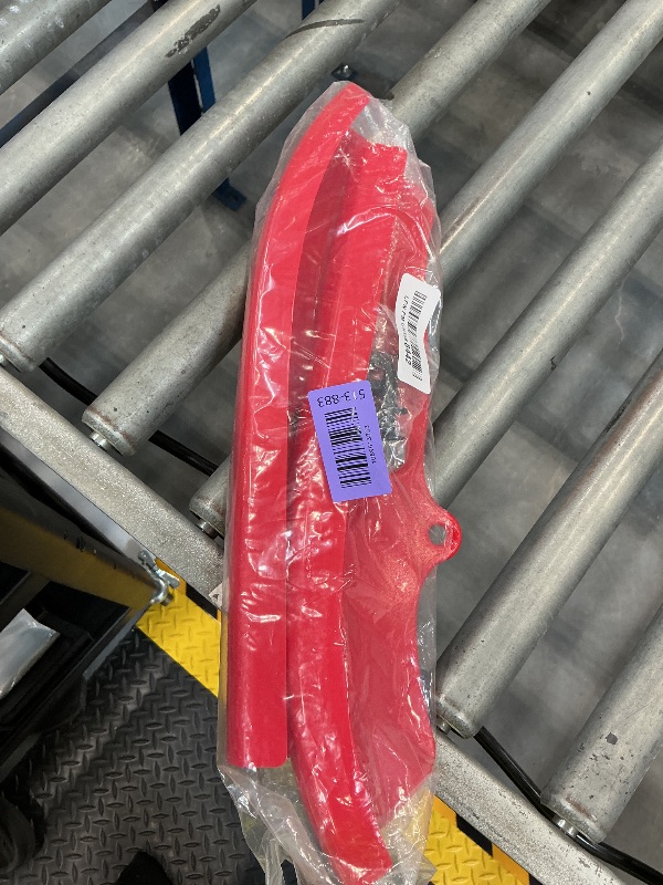 Photo 1 of TENGBASE Front Bumper Lip Splitter Cover - Red