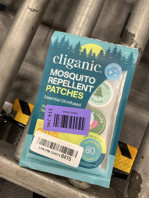 Photo 1 of Cliganic Mosquito Repellent Stickers - 80 Pk