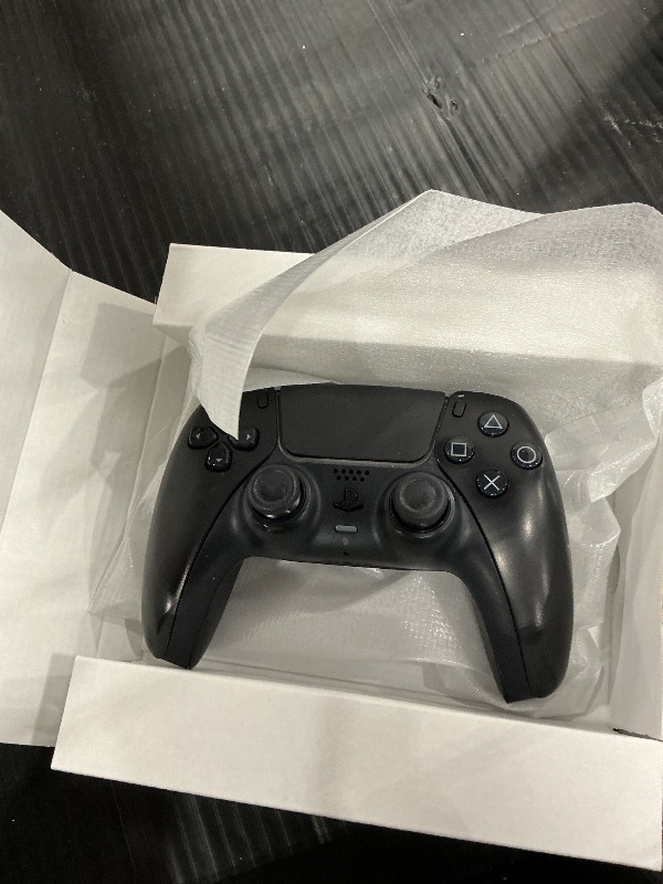 Photo 1 of PlayStation DualSense™ Wireless Controller – Midnight Black - For PS5, PC, MAC & Mobile