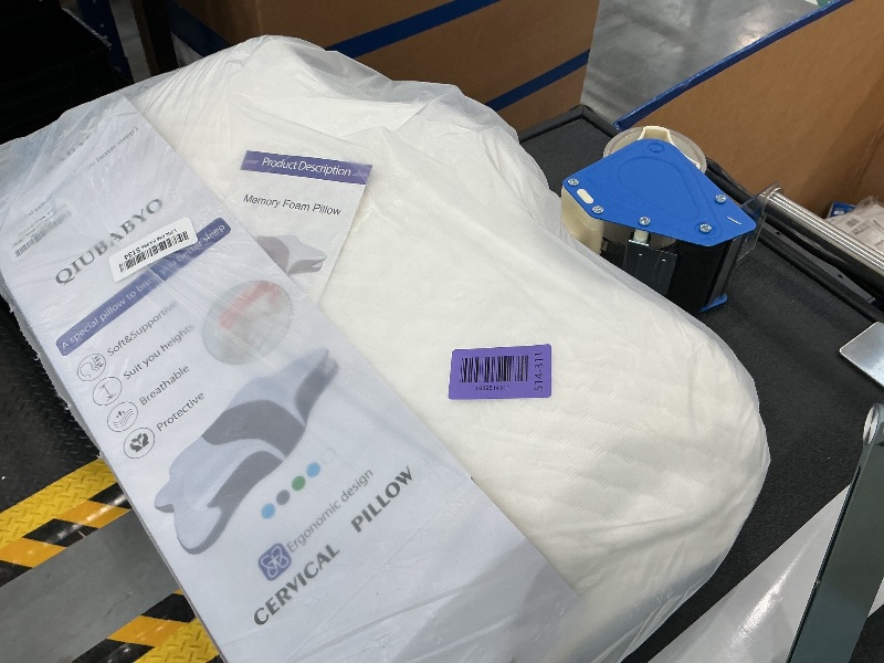 Photo 1 of QIUBABYO Cervical Neck Pillow