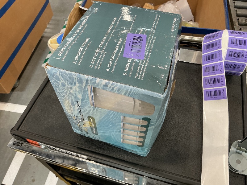 Photo 1 of Upgraded Water Filter Replacement Fit for Zero Pitcher and Dispenser ZR-001 ZR-004 ZP-006 ZR-017, Five-Stage Filter System, Effectively Reducing Lead, Chromium, and Contaminants, 6 Packs, By BOGDA