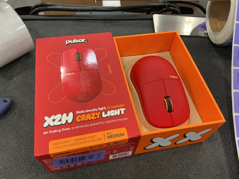 Photo 1 of Pulsar Gaming Gears X2H Crazylight Wireless Gaming Mouse