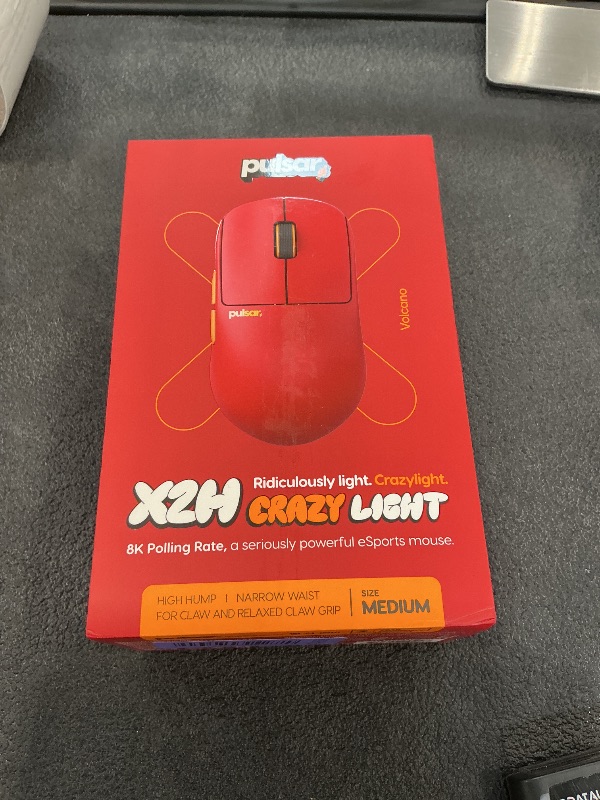 Photo 1 of Pulsar Gaming Gears X2H Crazylight Wireless Gaming Mouse