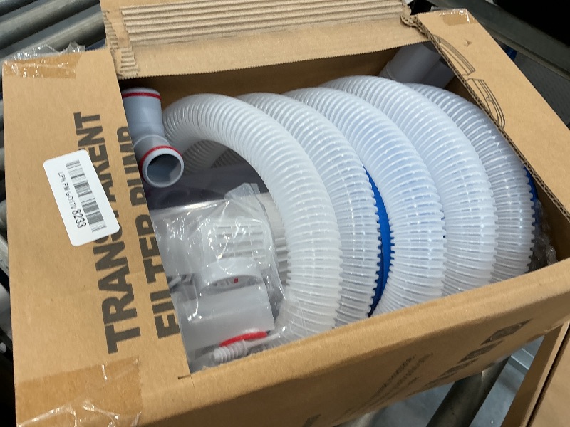 Photo 1 of KimFilter Transparent 1000 GPH Pool Filter Pump