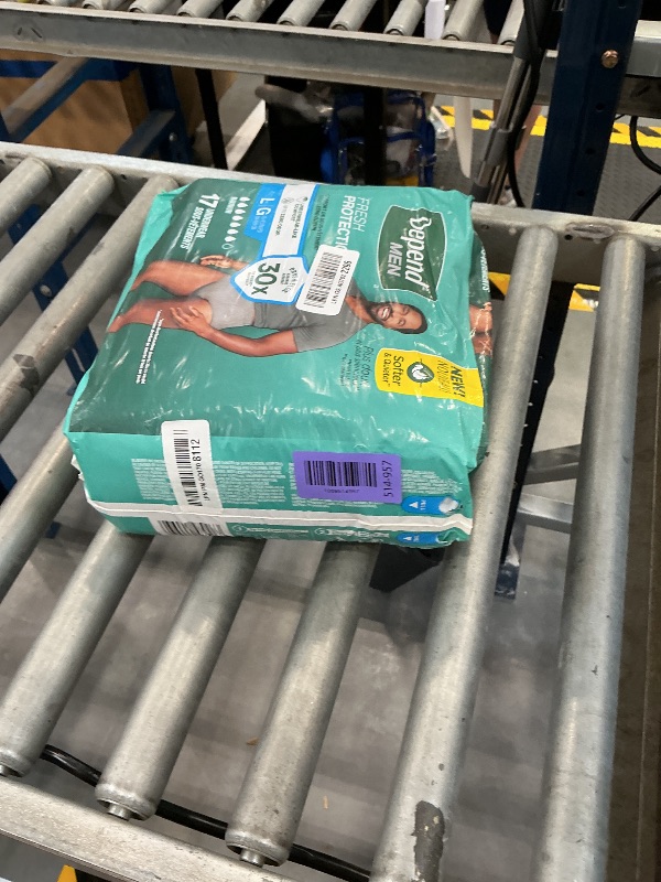 Photo 1 of Depend Fresh Protection Men's Large Incontinence Underwear (17 Count)