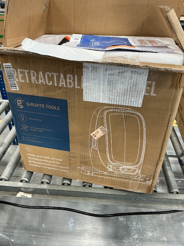 Photo 1 of Giraffe Tools 82FT Retractable Garden Hose Reel