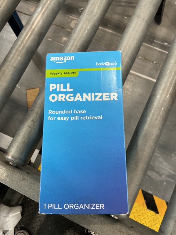 Photo 1 of Amazon Basic Care 7-Day AM/PM Pill Organizer