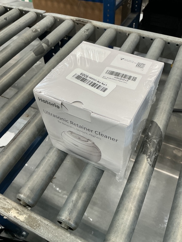 Photo 1 of Ultrasonic Retainer Cleaner Machine, 45kHz Deep Gentle Dental Cleaning Pod with 304 Stainless Steel Tank, 4 Cleaning Modes for Aligners, Dentures, Mouth Guards, Night Guards, Toothbrush Heads