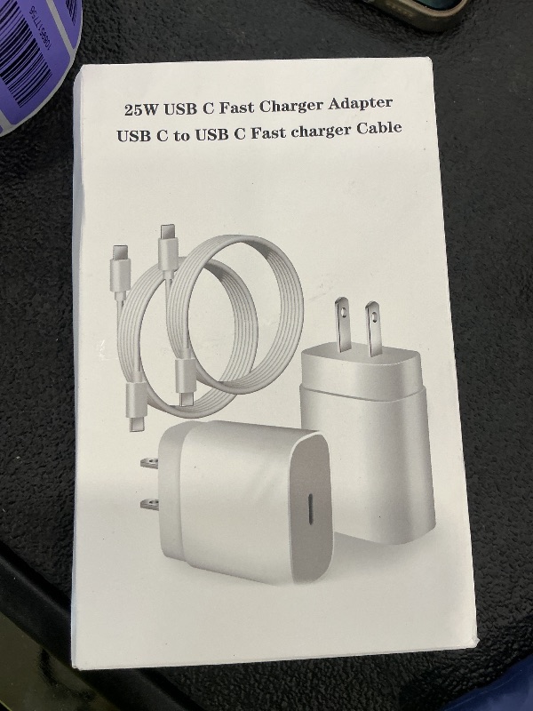 Photo 1 of WILLTOP 25W Samsung Super Fast Charger 2-Pack