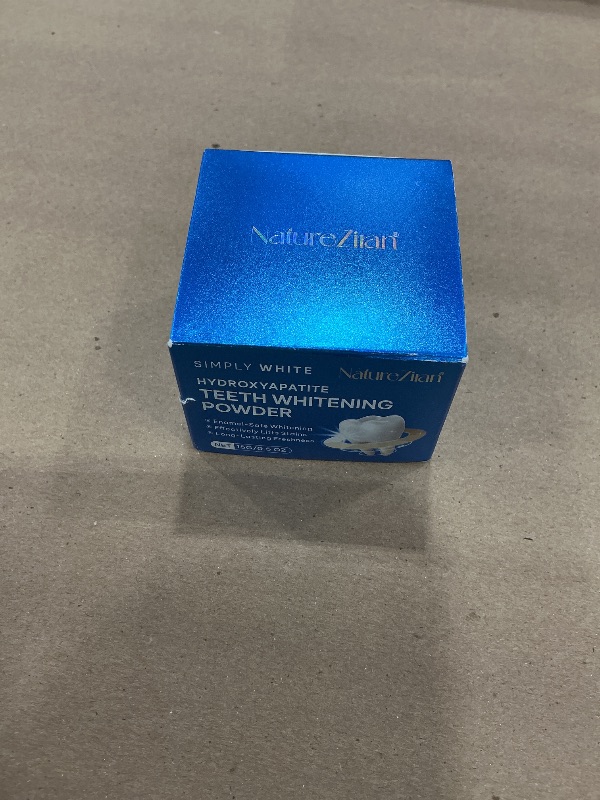 Photo 1 of BHMSHY Enamel-Safe Teeth Whitening Powder - Blue, 15g
