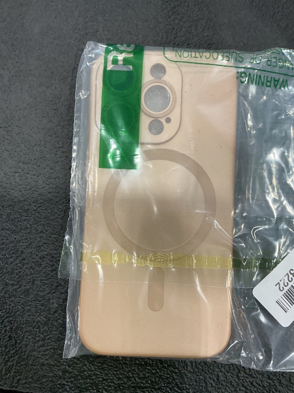 Photo 1 of ankofave Magnetic Case for iPhone 15 Pro - Champagne Gold