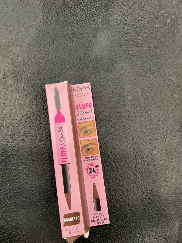 Photo 1 of NYX PROFESSIONAL MAKEUP Fluff & Snatch Brow Powder Pen - Brunette