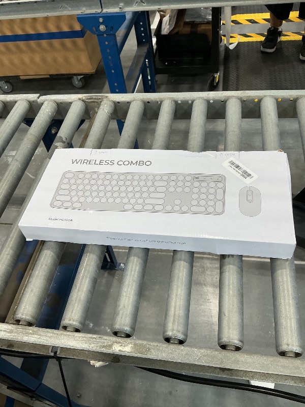 Photo 1 of LIZRROT Wireless Typewriter Keyboard and Mouse Combo