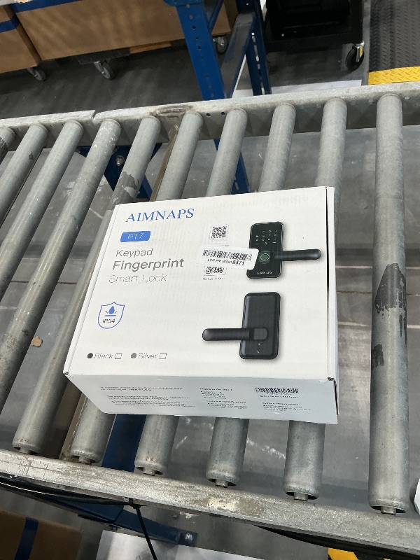 Photo 1 of AIMNAPS WiFi Keyless Entry Door Lock with Handle