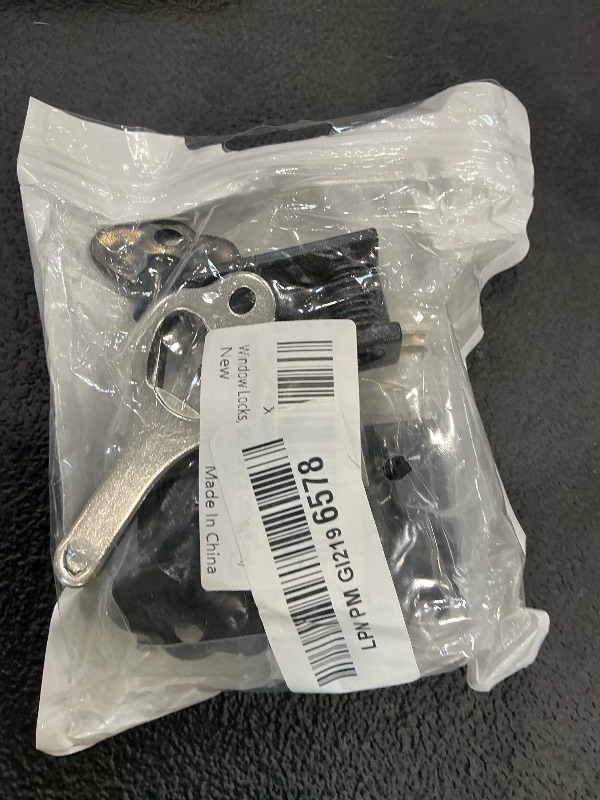 Photo 1 of ZRFCXE Window Locks, 4 Pack Black