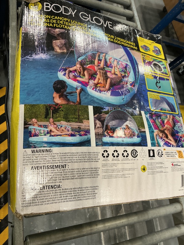 Photo 1 of Body Glove 2-Person Canopy Pool Lounge