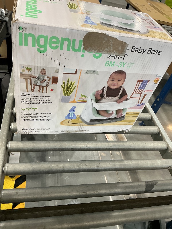 Photo 1 of Ingenuity Baby Base 2-in-1 Booster Seat, Mist