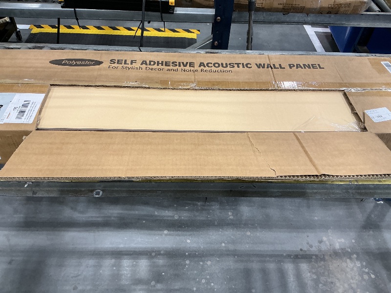 Photo 1 of Art3dwallpanels Acoustic Panels, Camel, 10 Pack