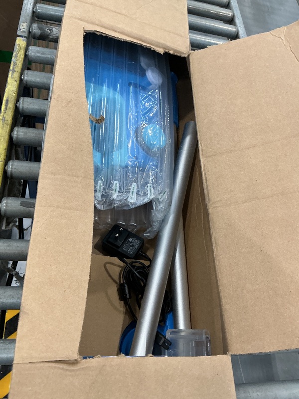 Photo 1 of TAKSOME Cordless Pool Vacuum, Blue, 1590 GPH