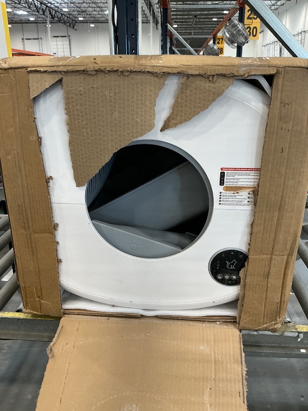 Photo 1 of Fsitego Self-Cleaning Cat Litter Box: Extra Large Automatic Litter Box for Multiple Cats, Odor Control, Low Noise, App & Panel Control, Easy Waste Disposal