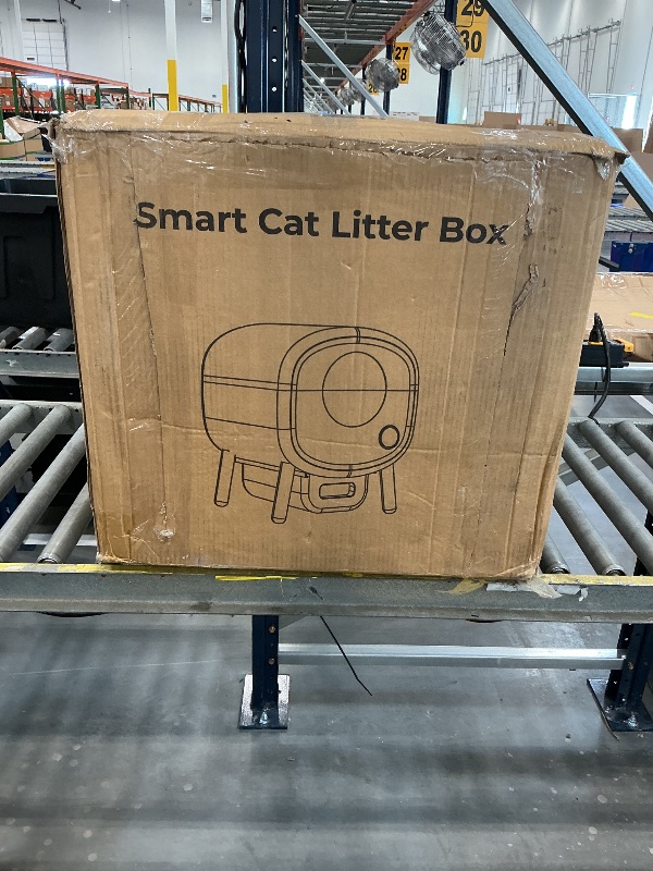 Photo 1 of Fsitego Self-Cleaning Cat Litter Box: Extra Large Automatic Litter Box for Multiple Cats, Odor Control, Low Noise, App & Panel Control, Easy Waste Disposal