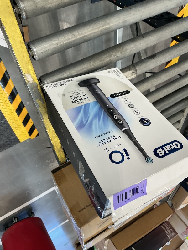 Photo 1 of Oral-B iO Deep Clean + Protect Electric Toothbrush, Black