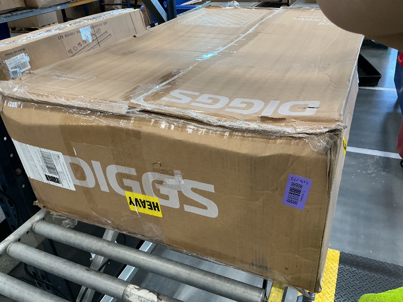 Photo 1 of Diggs Revol Collapsible Dog Crate with Wheels, Medium, Smoke