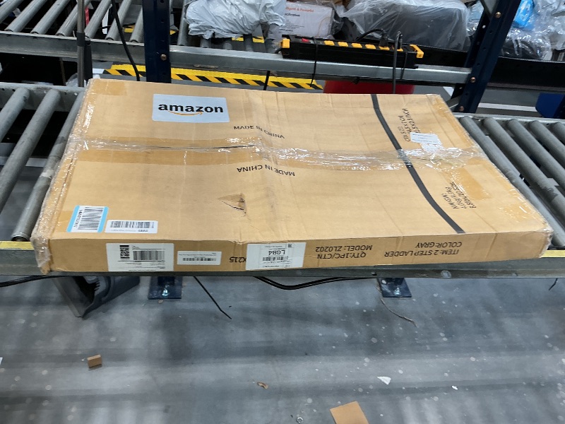 Photo 1 of GOLYTON 2-Step Steel Ladder, 500 lbs Capacity