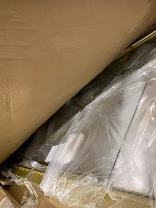 View 2 of Bathlink Pivot Shower Door, 32-36" W x 76" H, Brushed Gold