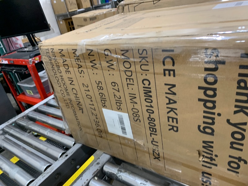View 6 of ICEVIVAL Commercial Ice Maker, 84 Lb/Day, 25 Lb Storage