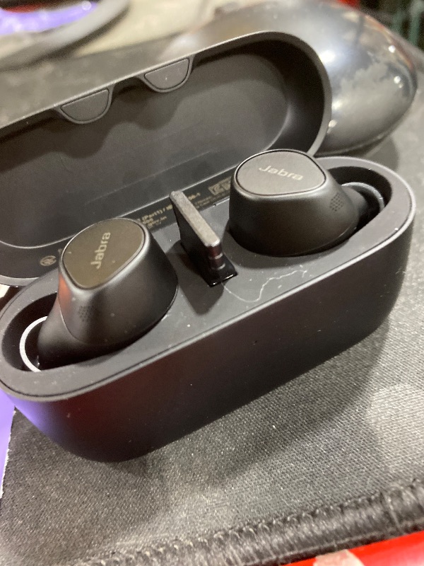 View 2 of Jabra Evolve2 Buds USB-A UC Wireless Earbuds