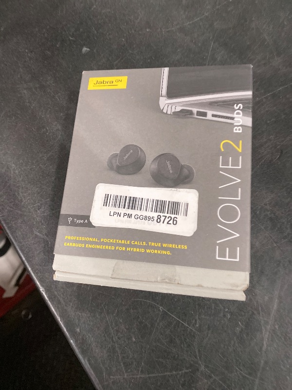 View 6 of Jabra Evolve2 Buds USB-A UC Wireless Earbuds