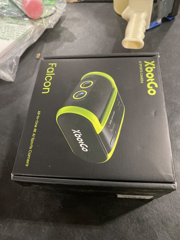 View 2 of XbotGo Falcon All-in-One 4K Action Camera, AI Sports Camera(Green)