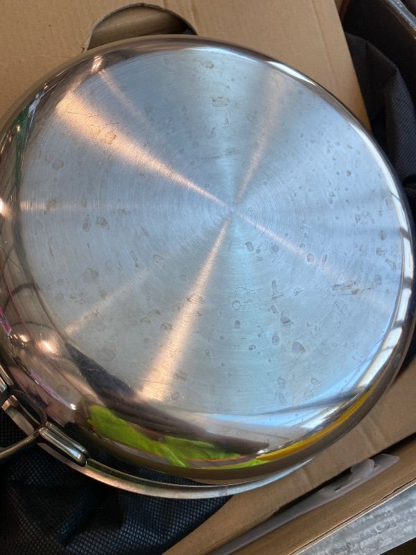 View 3 of [HEAVILY USED] Ptacivow 8" Pure Titanium Frying Pan