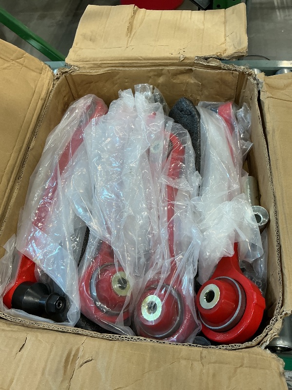 View 2 of 14PCS Front End Suspension Kit for 2005-2010 Chrysler 300 RWD, 2006-2010 Dodge Charger RWD, 2008-2010 Challenger RWD, 2005-2008 Magnum RWD - Red