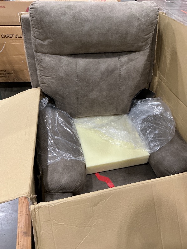 View 4 of [frame is defective] Signature Design by Ashley Dual Motor Power Lift Recliner, Heat & Massage