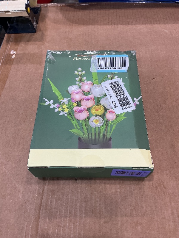View 2 of [MISSING PARTS OF PACKAGES 1 & 3] EWED Tulip Rose Building Set