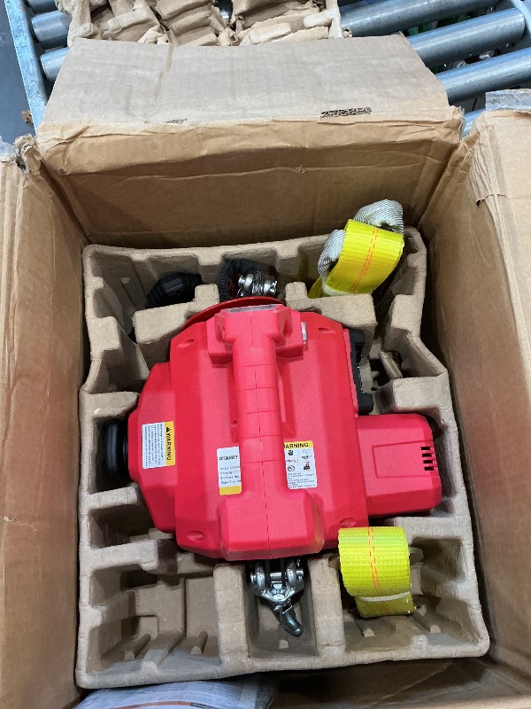 View 2 of [MISSING PARTS] Lonsge 1000LB Battery Power Winch