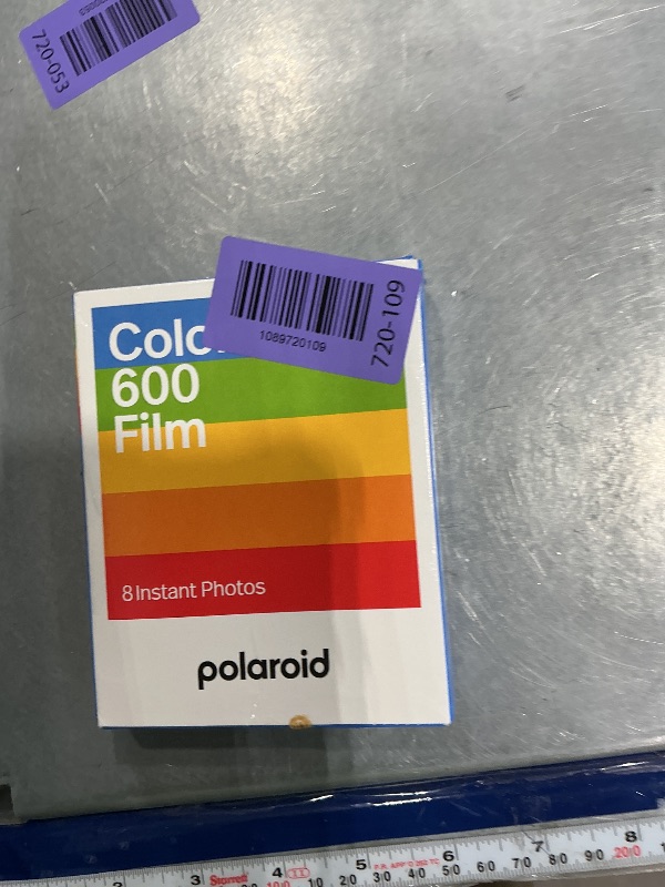 View 2 of [FRAME DAMAGED] Polaroid Color Film for 600 (8 Photos)