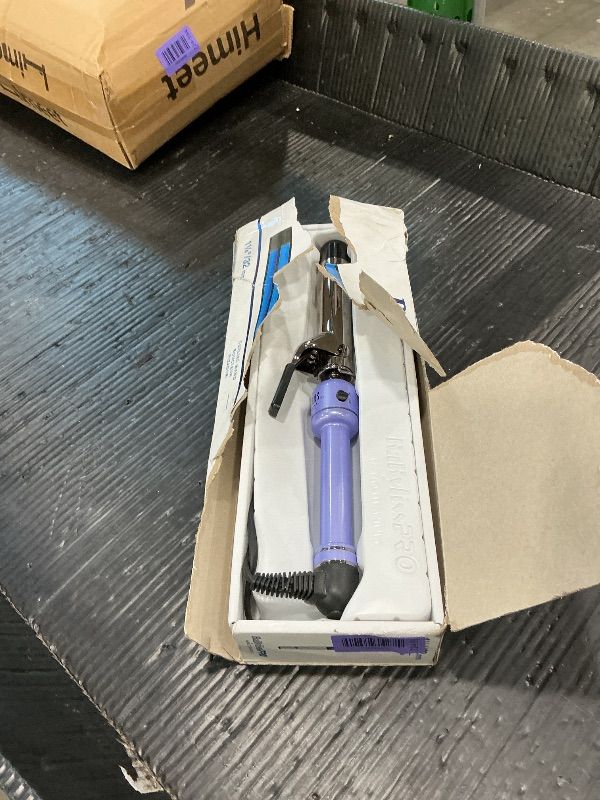 View 2 of [HEAVILY USED] [PURPLE] Hot Tools Professional Fast Heat Up Titanium Curling Iron/Wand, 1 1/4 Inches